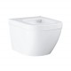 GROHE EURO Ceramic závesná WC misa Compact 37 x 49 Rimless, Triple Vortex 39206000