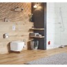 GROHE EURO Ceramic závesná WC misa Compact 37 x 49 Rimless, Triple Vortex 39206000