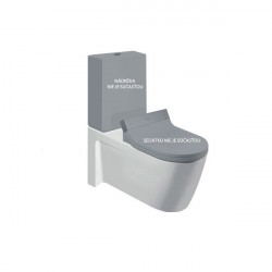 DURAVIT Starck 2 WC kombi misa pre SensoWash 370 x 725 mm biela 2129590000