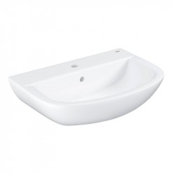 Grohe Bau Ceramic umývadlo 61 x 44cm, s prepadom, závesné, keramické, alpská biela, 39421000