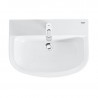 Grohe Bau Ceramic umývadlo 61 x 44cm, s prepadom, závesné, keramické, alpská biela, 39421000