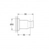 GROHE Rainshower držiak sprchy Phantom Black 22117KF0