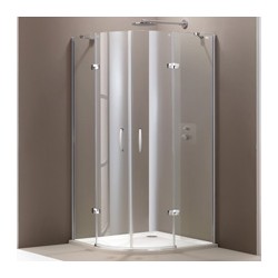 HÜPPE Aura 90 R50 sprchový kút 2-krídlové dvere 400801092322