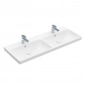 VILLEROY & BOCH Avento dvojumývadlo na skrinku 120 x 47 cm biela C+ 4A23CKR1