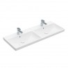 VILLEROY & BOCH Avento dvojumývadlo na skrinku 120 x 47 cm biela C+ 4A23CKR1