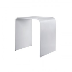 HÜPPE stolička do sprchového kúta typ S 20x38x32,5cm biela matná 493010