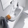 Duravit D-CODE umývadielko 50 x 22 cm cm s otvorom na batériu vpravo biele 07065000082