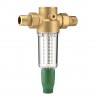 HERZ filter pre studenú pitnú vodu DN15 do +40°C, s filtračnou kartušou 100 mikrónov, 2 3010 01
