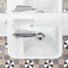 VILLEROY & BOCH O.Novo umývadielko s prepadom a otvorom pre batériu vľavo biela 43423601