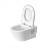 Duravit D-NEO závesná WC misa 37 x 54 cm, Rimless, biela 2578090000