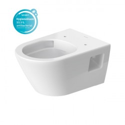 Duravit D-NEO závesná WC misa 37 x 54 cm, Rimless, biela HygieneGlaze, 2578092000