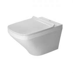 DURAVIT DuraStyle závesn WC misa 37 x 54 cm Rimless, upevnenie Durafix, biela s glazúrou Hygiene Glaze 2551092000