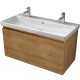 MYBATH MyVento skrinka pod umývadlo 95 cm k umývadlu Avento, dub Arlington, MVE102Z1H3303