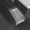 VILLEROY & BOCH Avento skrinka pod umývadlo, 580 x 514 x 452 mm, 2 zásuvky, Crystal Grey, A88900B1