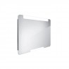 NIMCO zrkadlo podsvietené LED 22000 90 x 70 cm hliníkový rám ZP 22019