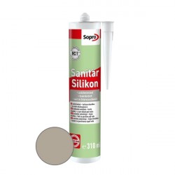 SOPRO silikón sanitárny zementgrau 20, 310 ml 239020