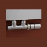 P.M.H. TWIN-EK ventil rohový termostatický 2-bodový 50 mm biely, TWIN-W-EK