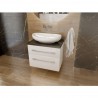 LAVITA KALIFORNIA skrinka pod umývadlo 60 cm, 2 zásuvky so SoftClose, biela lesklá, KALIFORNIA60