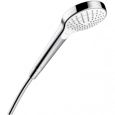 Hansgrohe Croma Select S ručná sprcha Vario 3jet biela/chróm, 26802400