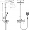 Hansgrohe Raindance Select E sprchový systém Showerpipe 360 1jet s termostatom biela/chróm, 27112400