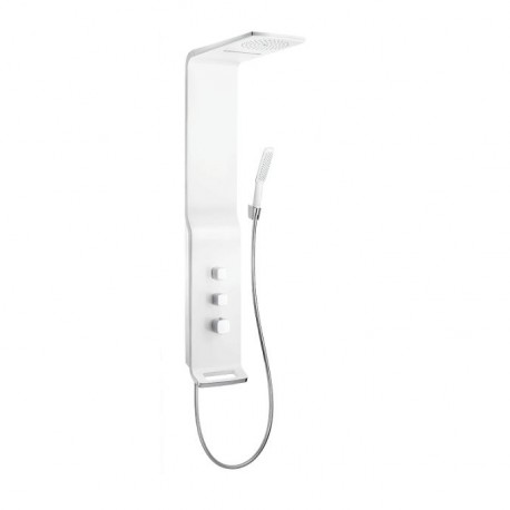 Hansgrohe Raindance sprchový panel Lift 180 2jet na stenu biela/chróm 27008400