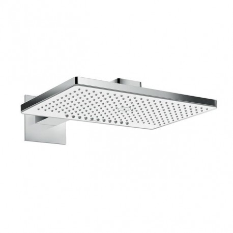 Hansgrohe Rainmaker Select 460 2jet EcoSmart hlavová sprcha biela/chróm s ramenom 461 mm 24015400