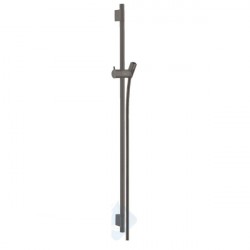 Hansgrohe Unica´S Puro sprchová tyč 90 cm so sprchovou hadicou kartáčovaný čierny chróm, 28631340
