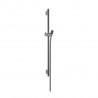 Hansgrohe Unica´S Puro sprchová tyč 65 cm so sprchovou hadicou kartáčovaný čierny chróm, 28632340