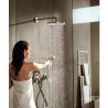 Hansgrohe sprchové rameno 389 mm, DN15, čierna matná, 27413670