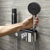 HANSGROHE Pulsify ShowerTablet Select sprchový termostat 400 na stenu matná biela, 24360700