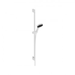HANSGROHE Pulsify Select S sprchová sada 105 3jet Relaxation EcoSmart so sprchovou tyčou 90cm matná biela, 24171700