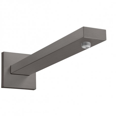 Hansgrohe sprchové rameno 389 mm, kartáčovaný čierny chróm, 27694340