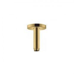 Hansgrohe sprchové rameno S 100 mm, do stropu, leštený vzhľad zlata, 27393990