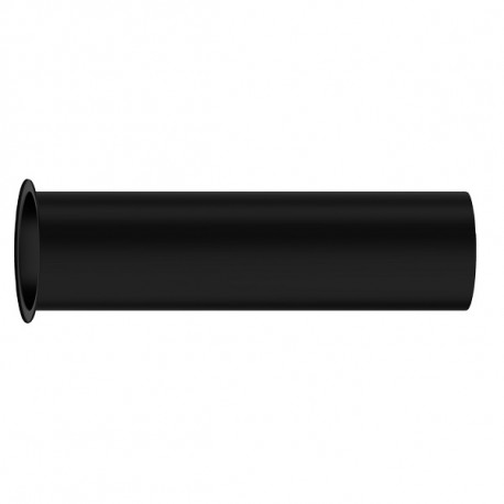 HANSGROHE sifóny - rovná trubka 300 mm s lemom čierna matná, 53428670