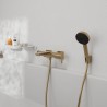 HANSGROHE Pulsify Select ručná sprcha 105 3jet Relaxation EcoSmart kartáčovaný bronz 24111140