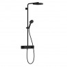 HANSGROHE Pulsify Showerpipe 260 1jet EcoSmart s termostatom ShowerTablet Select 400 matná čierna 24221670