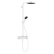 HANSGROHE Pulsify Showerpipe 260 1jet EcoSmart s termostatom ShowerTablet Select 400 matná biela 24221700