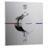 HANSGROHE ShowerSelect Comfort E batéria vaňová podomietková termostatická pre 2 spotrebiče so zabudovanou bezpečnostnou kombin