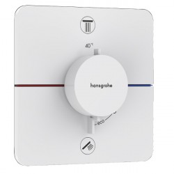 HANSGROHE ShowerSelect Comfort Q batéria vaňová podomietková termostatická pre 2 spotrebiče matná čierna 15583670