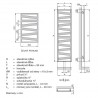 ZEHNDER Kazeane radiátor pre teplovodnú/kombi prevádzku 1017 x 600 mm Anthracite RK-100-060-0346