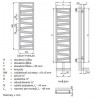ZEHNDER Kazeane radiátor pre teplovodnú/kombi prevádzku 1567 x 500 mm prevedenie rovné RAL0556 White matt RK-160-050-0556