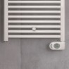 ZEHNDER AURA - elektrický radiátor 1940 x 600 mm s vykurovacou tyčou 1000W RAL 9016 biela lesklá, PBEZ-180-60/MQ