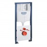 Grohe Solido set 4v1 pre závesné WC, (nádrž, kotvenie, tlmiaci set, tlačítko Even chróm), 39930000