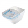 DURAVIT DuraStyle závesná WC misa 37 x 54 cm Rimless, upevnenie DURAFIX, biela 2551090000