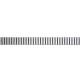 Alca - Rošt pre líniový podlahový žľab 1150, nerez-mat, LINE-1150M