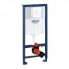 Grohe Rapid SL modul na závesné WC s tlačidlom Skate Air, alpská biela, set 3v1, 38722001