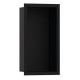 HANSGROHE XtraStoris Individual výklenok do steny matná čierna s designovým rámom 300 x 150 x 100 mm matná čierna 56095670