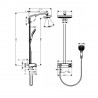 Hansgrohe Raindance Select E sprchový systém Showerpipe 300 2jet EcoSmart s termostatom Select chróm, 27283000