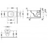 GEBERIT Duofix set predstenovej inštalácie, WC misa D-CODE s doskou, tlačidlo Sigma20, biela/chróm 45350900A1 + 111.300.00.5