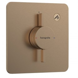 HANSGROHE DuoTurn Q batéria sprchová podomietková pre 1 spotrebič kartáčovaný bronz 75614140